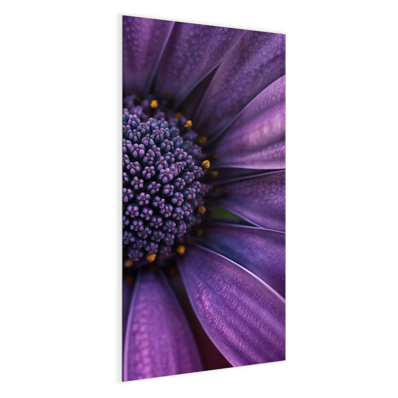 Magnettafel - Violette Samtblüte
