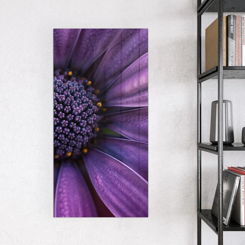 Magnettafel - Violette Samtblüte