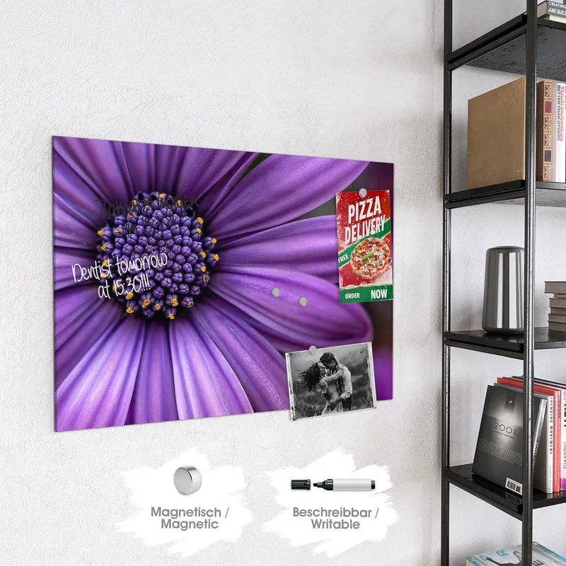 Magnettafel - Lila Kapkörbchen