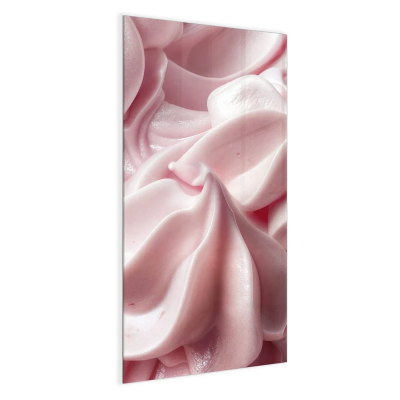 Magnettafel - Rosa Cremewellen