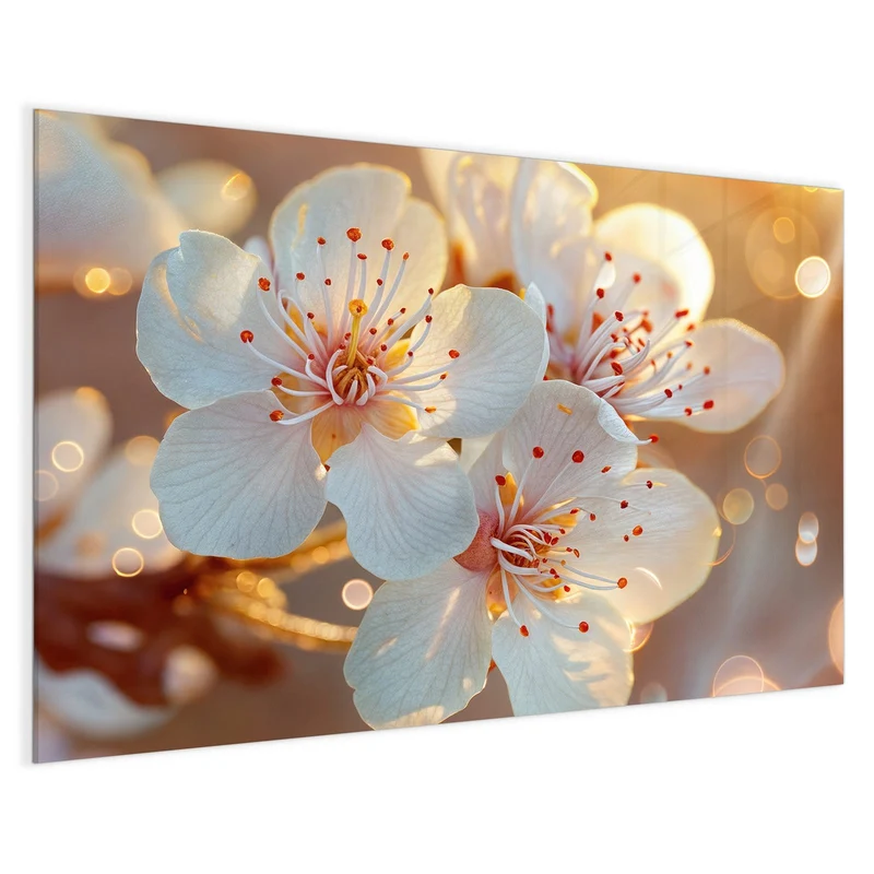 Magnettafel - Blüten im Sonnenlicht