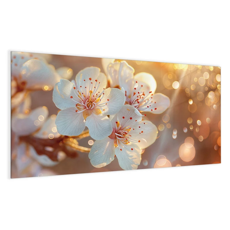 Magnettafel - Blüten im Sonnenlicht