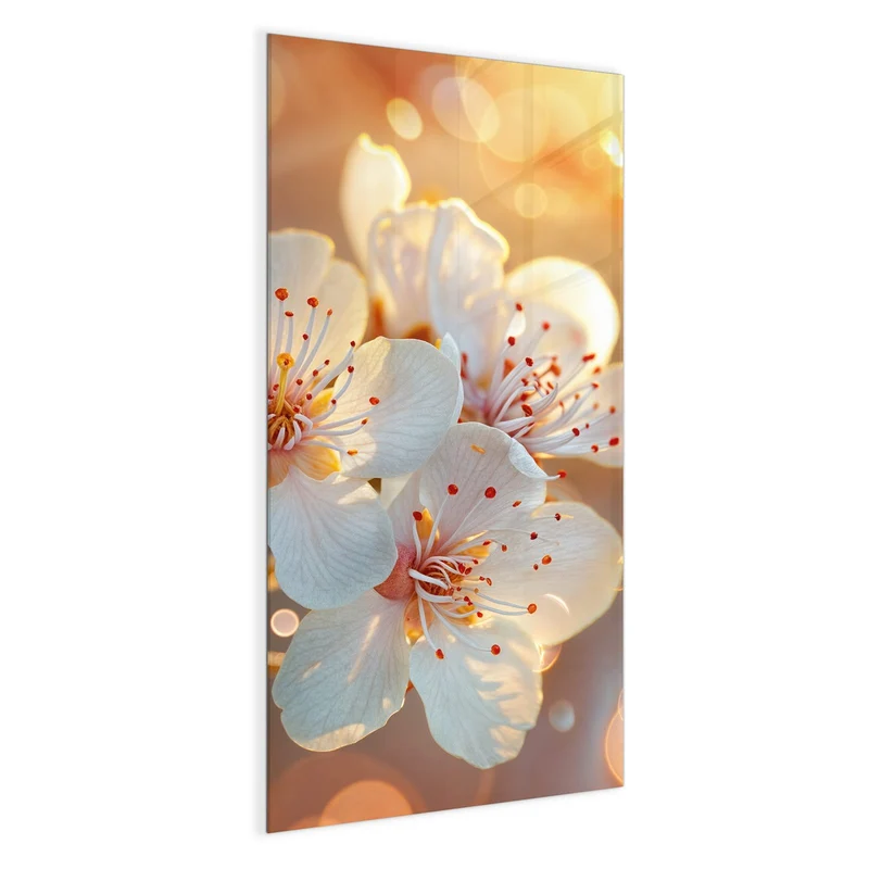 Magnettafel - Blüten im Sonnenlicht