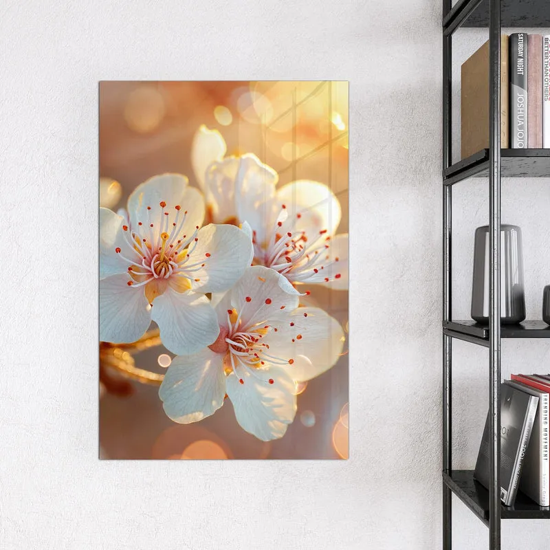Magnettafel - Blüten im Sonnenlicht