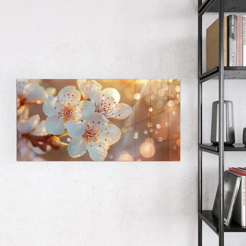 Magnettafel - Blüten im Sonnenlicht