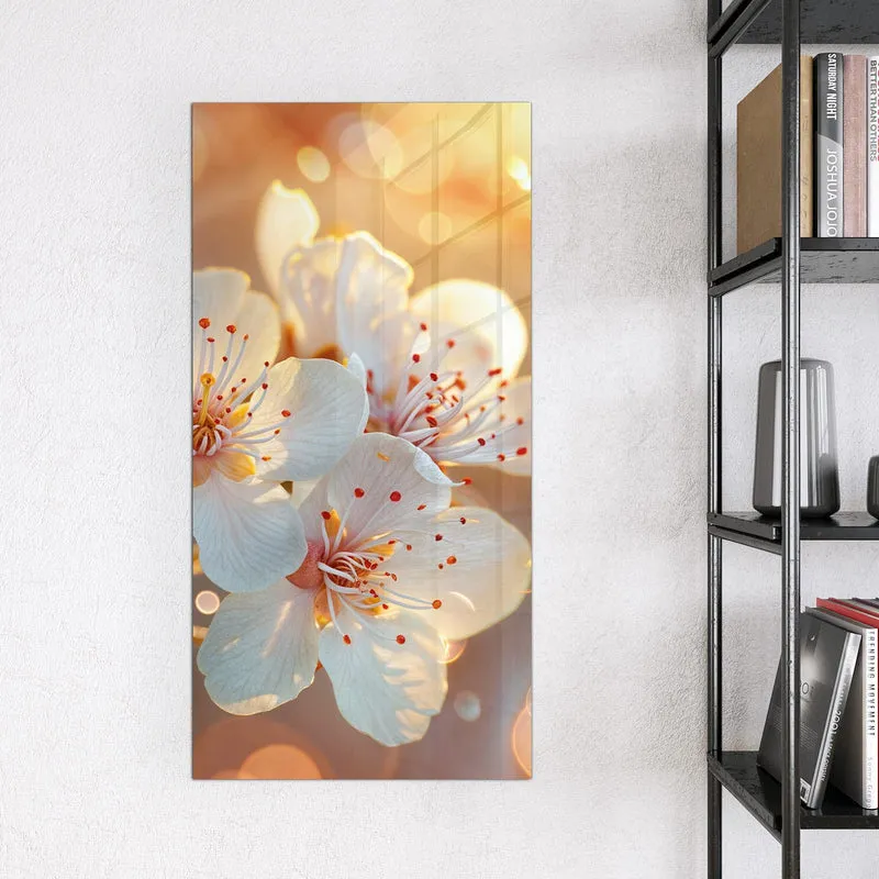 Magnettafel - Blüten im Sonnenlicht