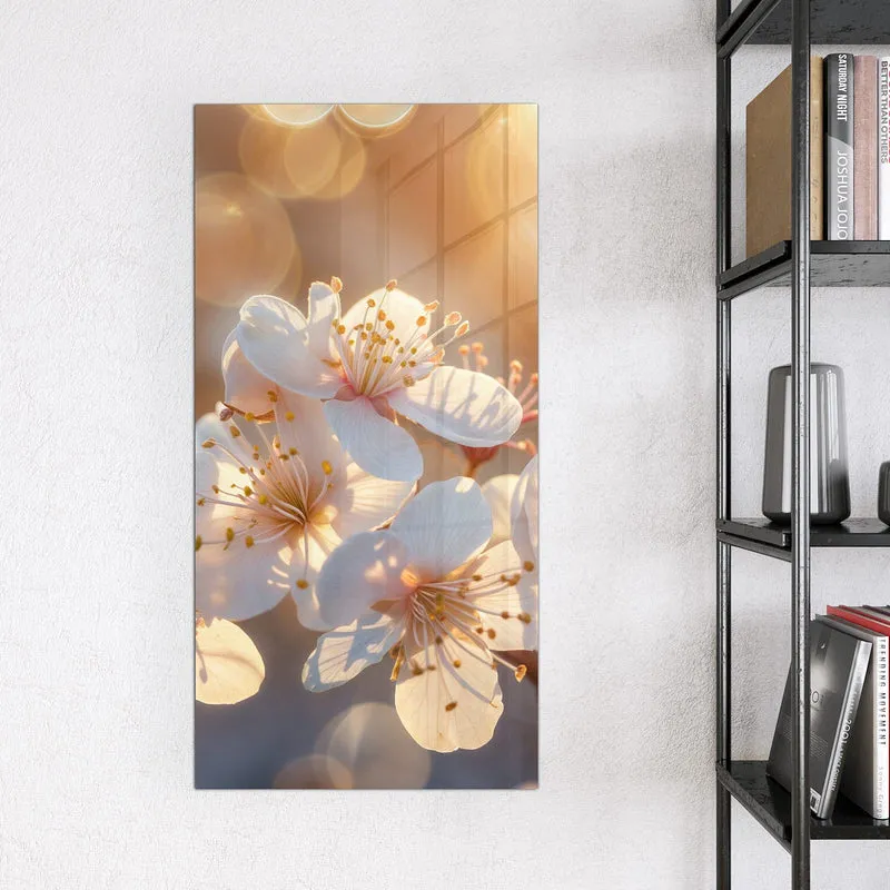 Magnettafel - Goldene Kirschblüten