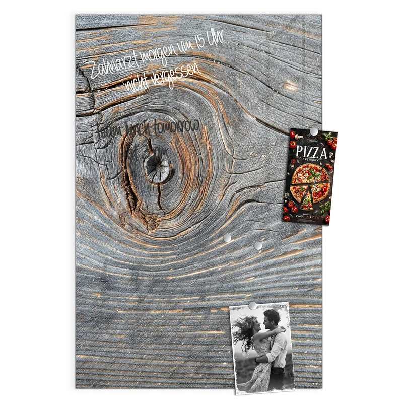 Magnettafel - Astloch im Altholz