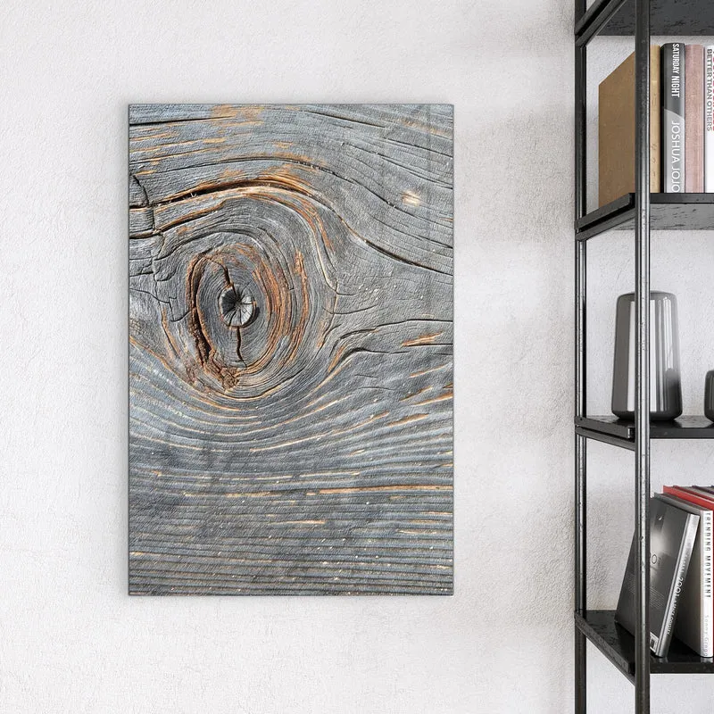 Magnettafel - Astloch im Altholz