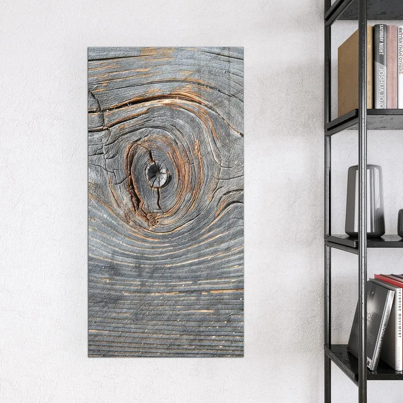 Magnettafel - Astloch im Altholz