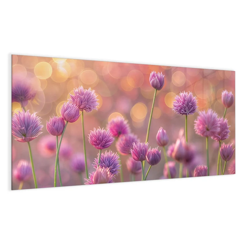 Magnettafel - Blühender Zierlauch