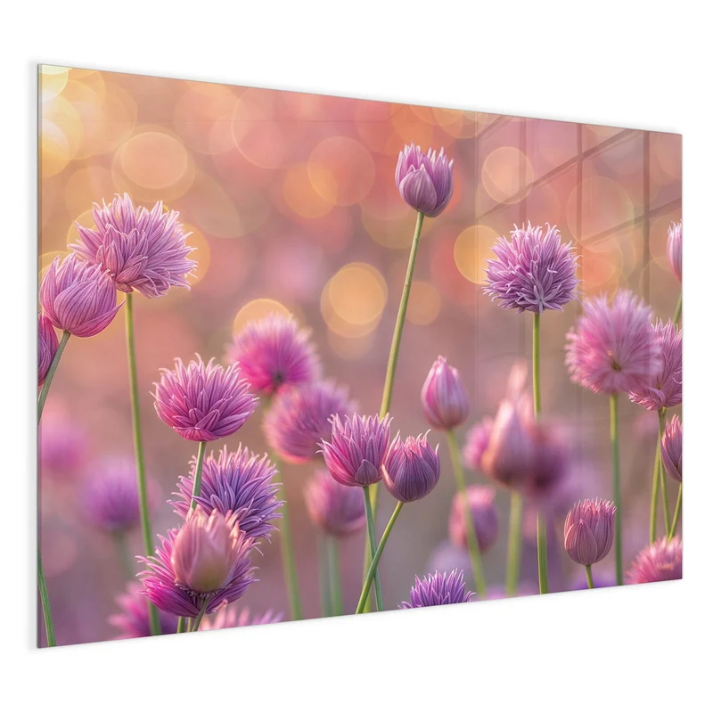 Magnettafel - Blühender Zierlauch