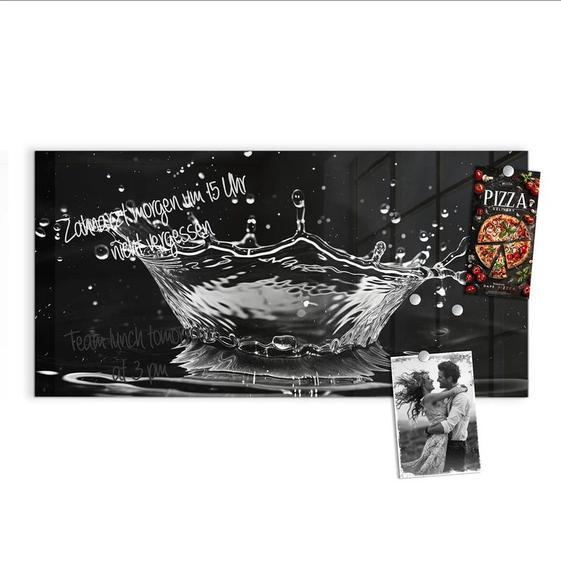 Magnettafel - Wasserkrone