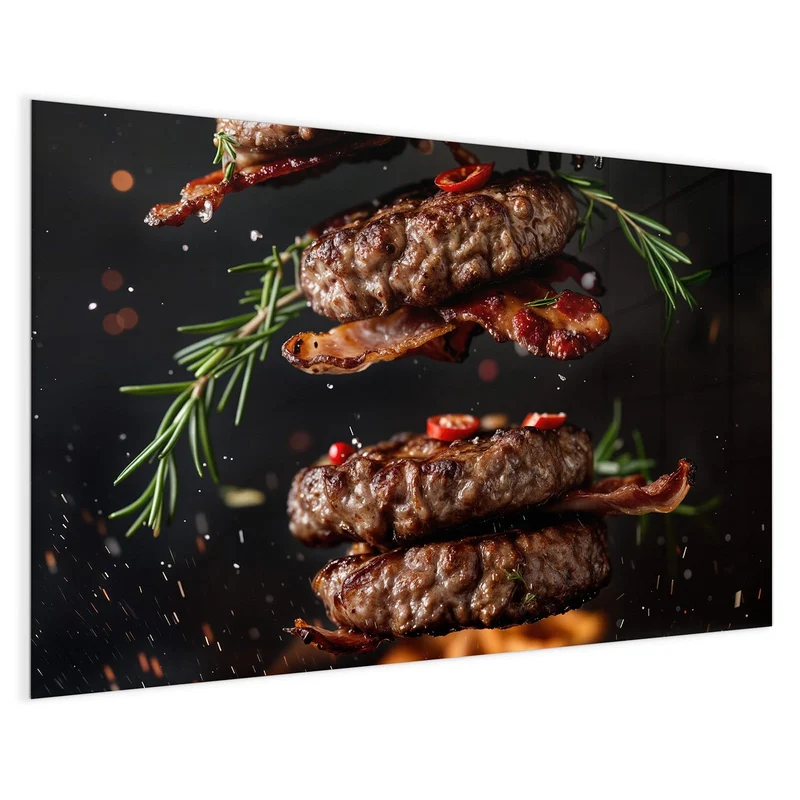 Magnettafel - Burger Patties