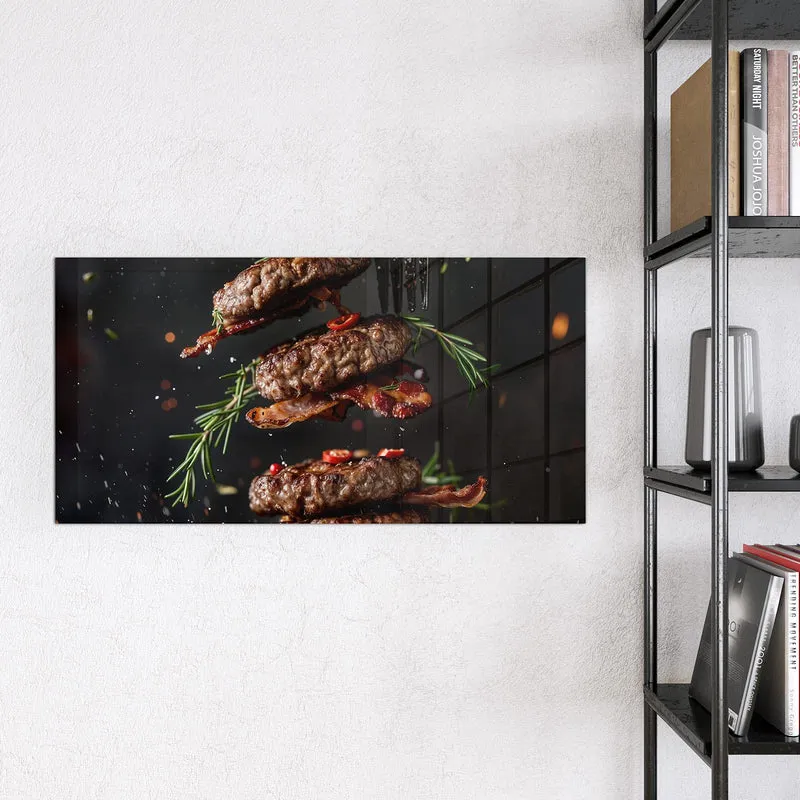 Magnettafel - Burger Patties