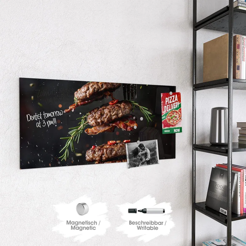 Magnettafel - Burger Patties