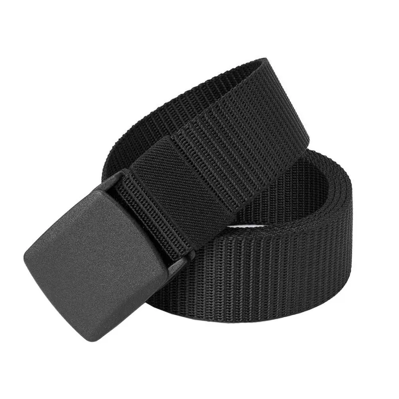 Gürtel Hosengürtel Quick Release Militär Koppel Universal Armee Gürtel Schwarz