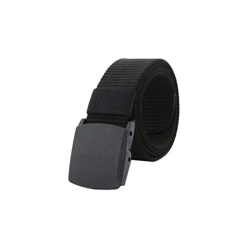 Gürtel Hosengürtel Quick Release Militär Koppel Universal Armee Gürtel Schwarz