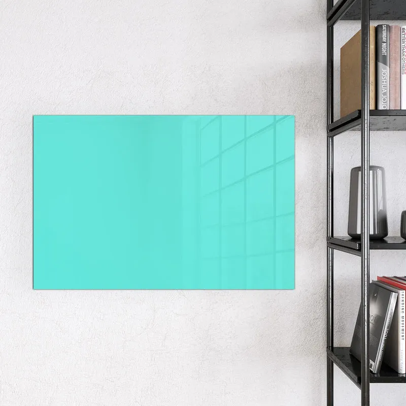 Magnettafel - Mintblauer Hintergrund