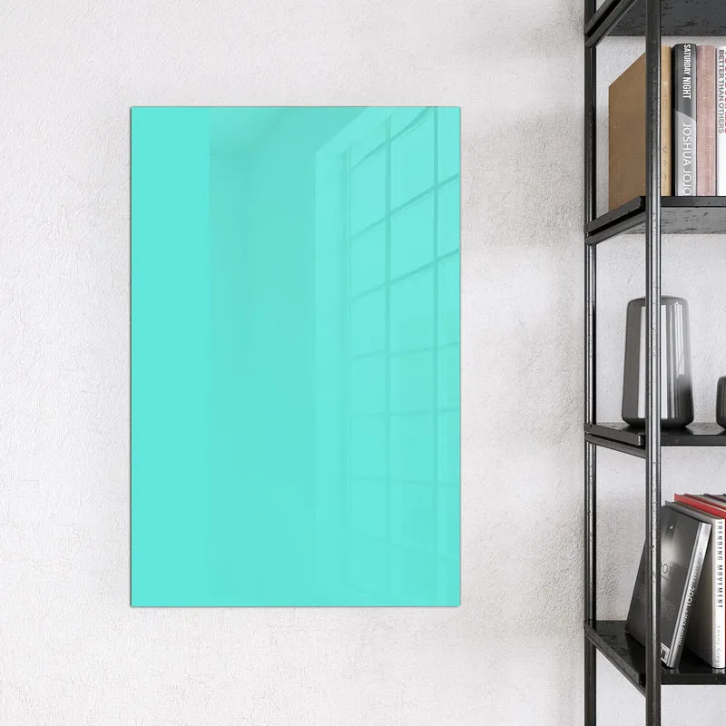 Magnettafel - Mintblauer Hintergrund