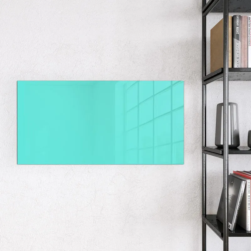 Magnettafel - Mintblauer Hintergrund