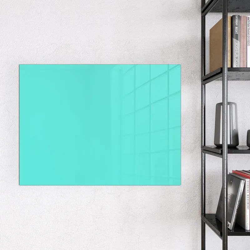 Magnettafel - Mintblauer Hintergrund