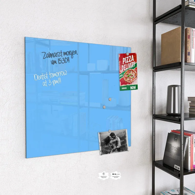 Magnettafel - Himmelblauer Hintergrund