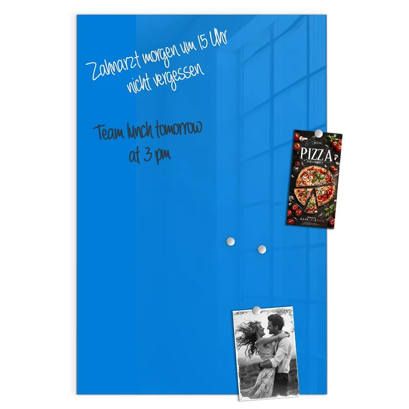 Magnettafel - Azurblau