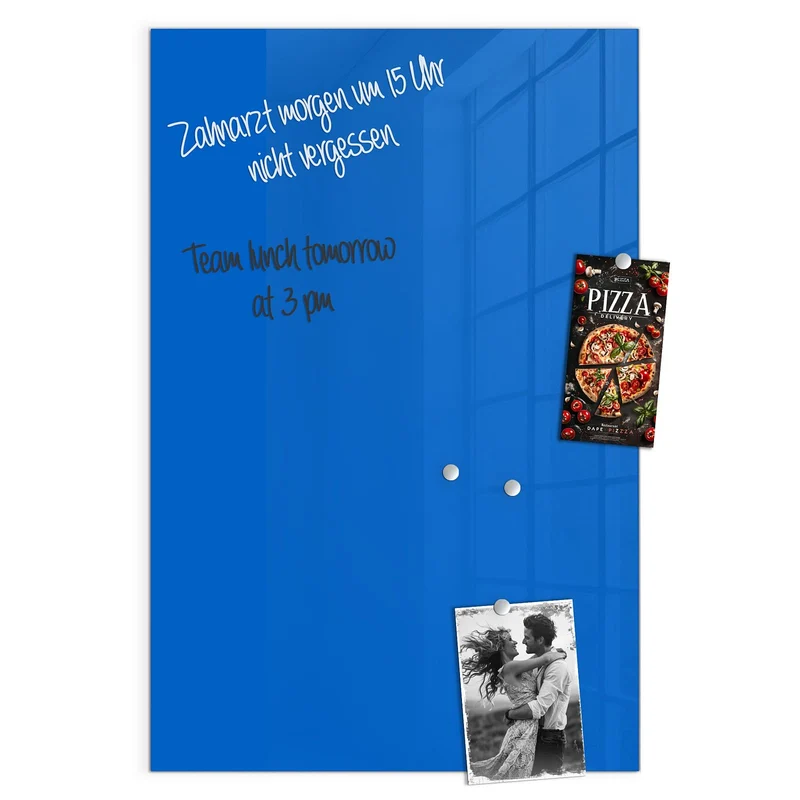 Magnettafel - Enzianblau