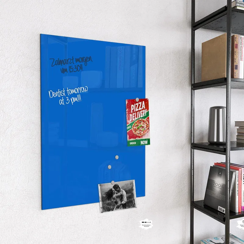 Magnettafel - Enzianblau