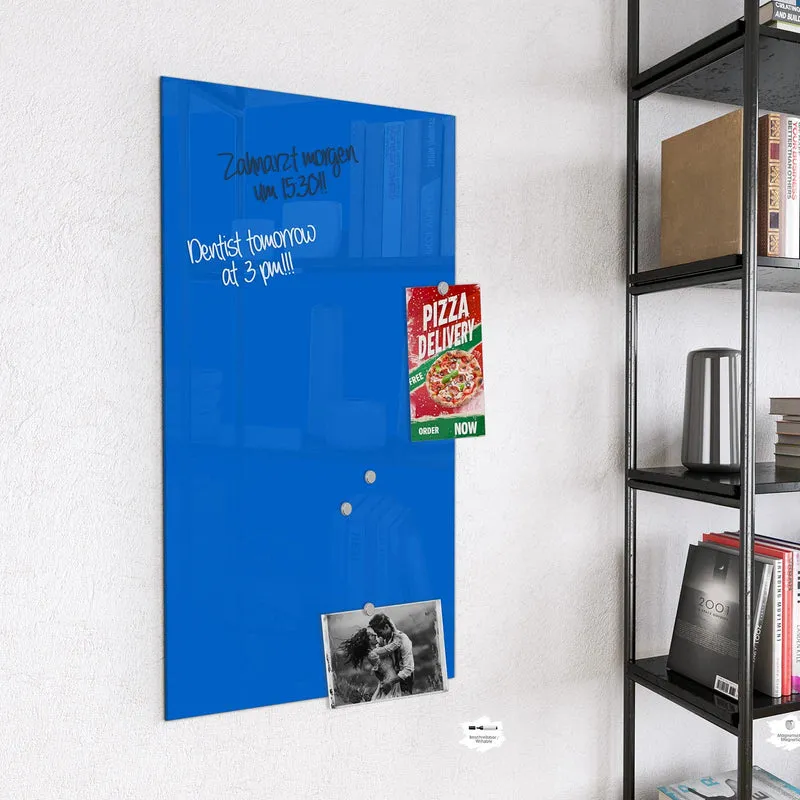 Magnettafel - Enzianblau