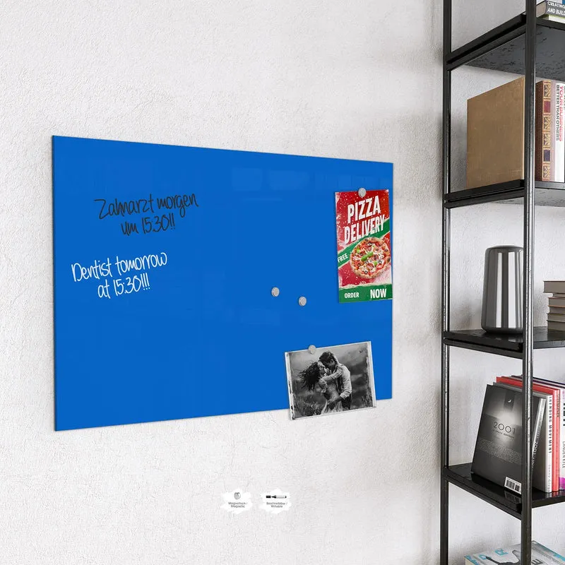 Magnettafel - Enzianblau
