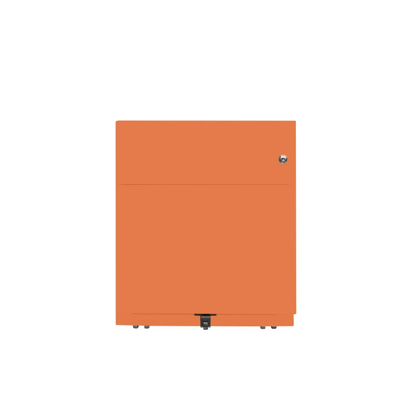 Rollcontainer Note™ | 2 Schubladen , Tiefe 775 mm, Griffleiste
