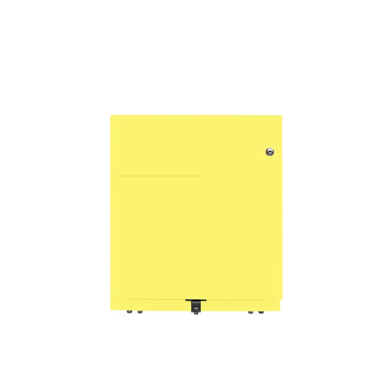 Rollcontainer Note™ | 2 Schubladen , Tiefe 775 mm, Griffleiste