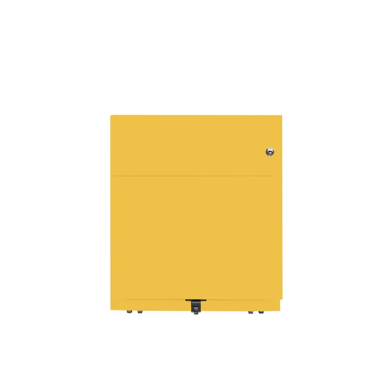 Rollcontainer Note™ | 2 Schubladen , Tiefe 775 mm, Griffleiste