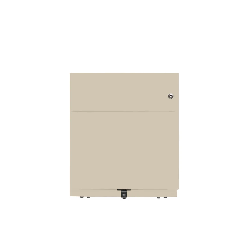 Rollcontainer Note™ | 2 Schubladen , Tiefe 775 mm, Griffleiste