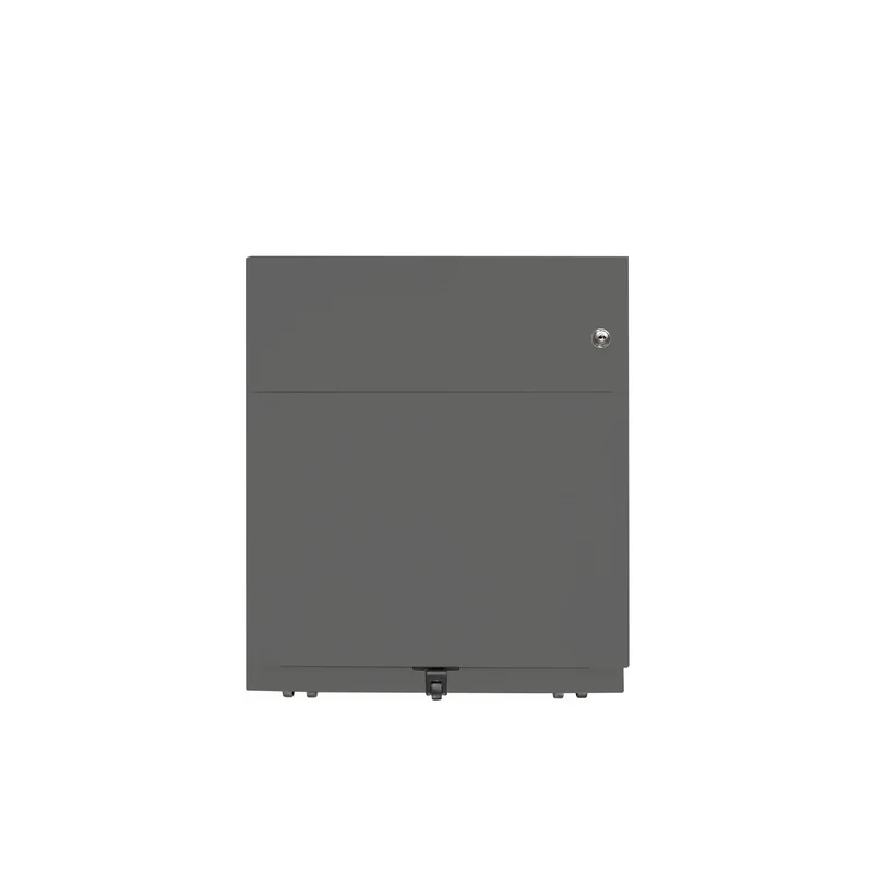 Rollcontainer Note™ | 2 Schubladen , Tiefe 565 mm, Griffleiste