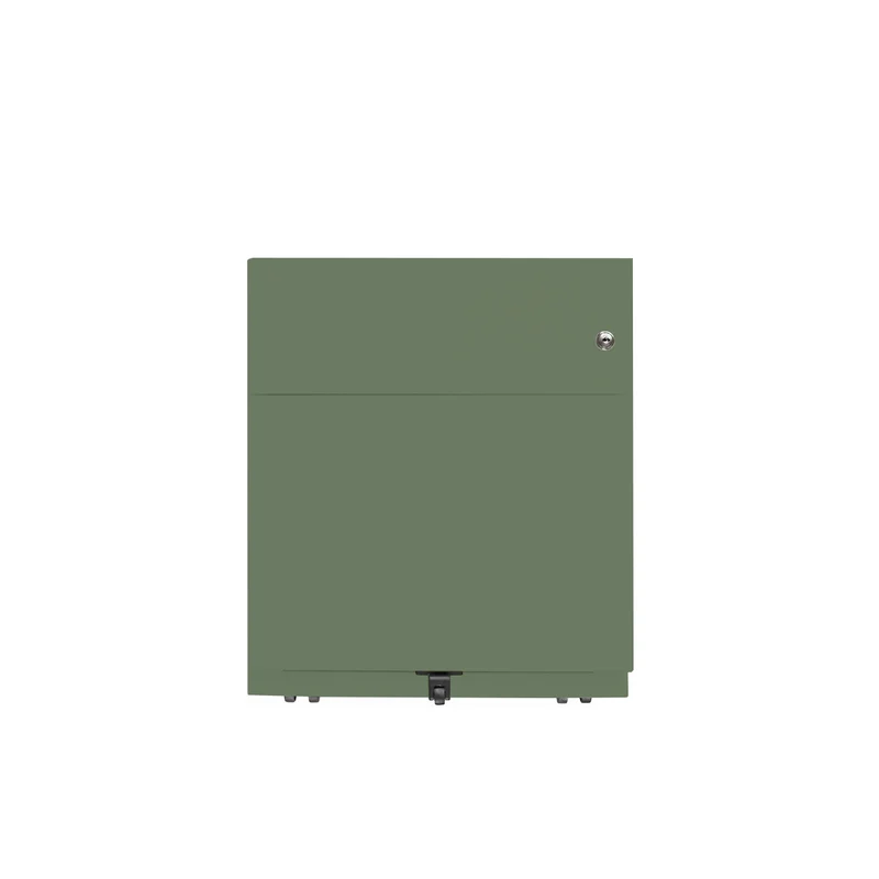 Rollcontainer Note™ | 2 Schubladen , Tiefe 565 mm, Griffleiste