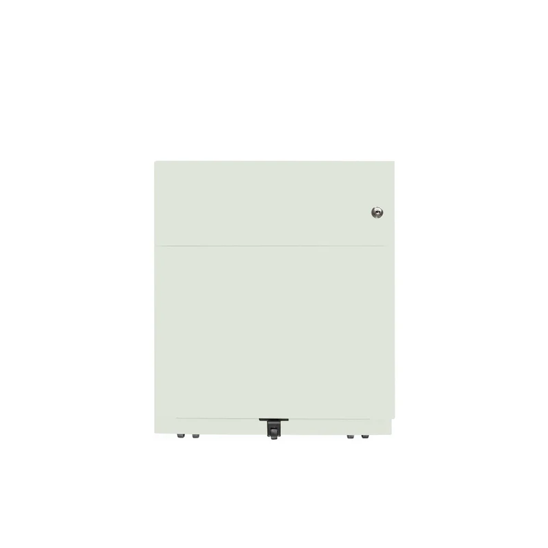 Rollcontainer Note™ | 2 Schubladen , Tiefe 565 mm, Griffleiste