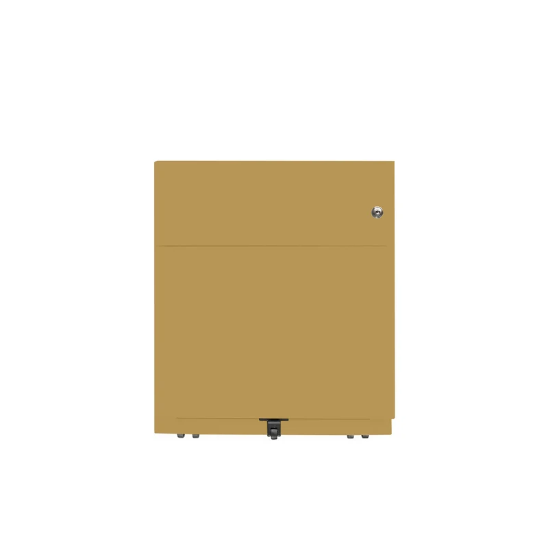 Rollcontainer Note™ | 2 Schubladen , Tiefe 565 mm, Griffleiste