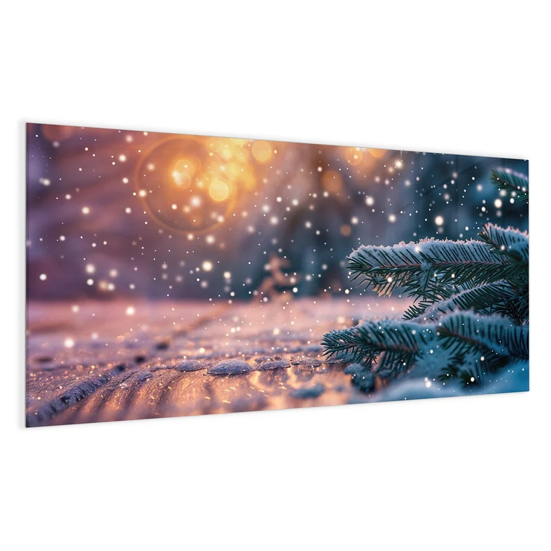 Magnettafel - Winterliche Tannenzweige