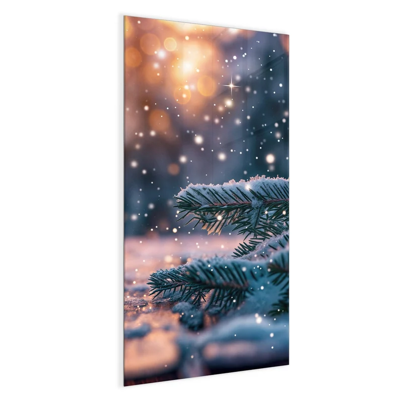 Magnettafel - Winterliche Tannenzweige