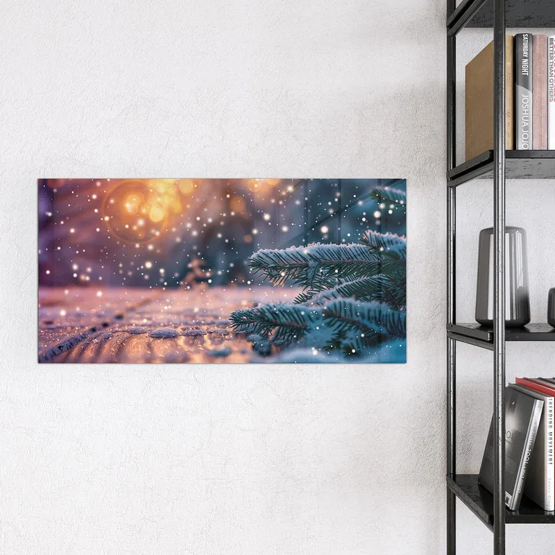Magnettafel - Winterliche Tannenzweige