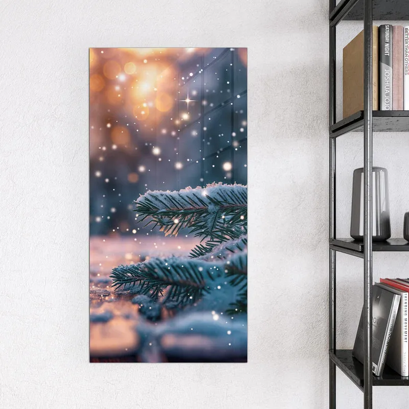 Magnettafel - Winterliche Tannenzweige