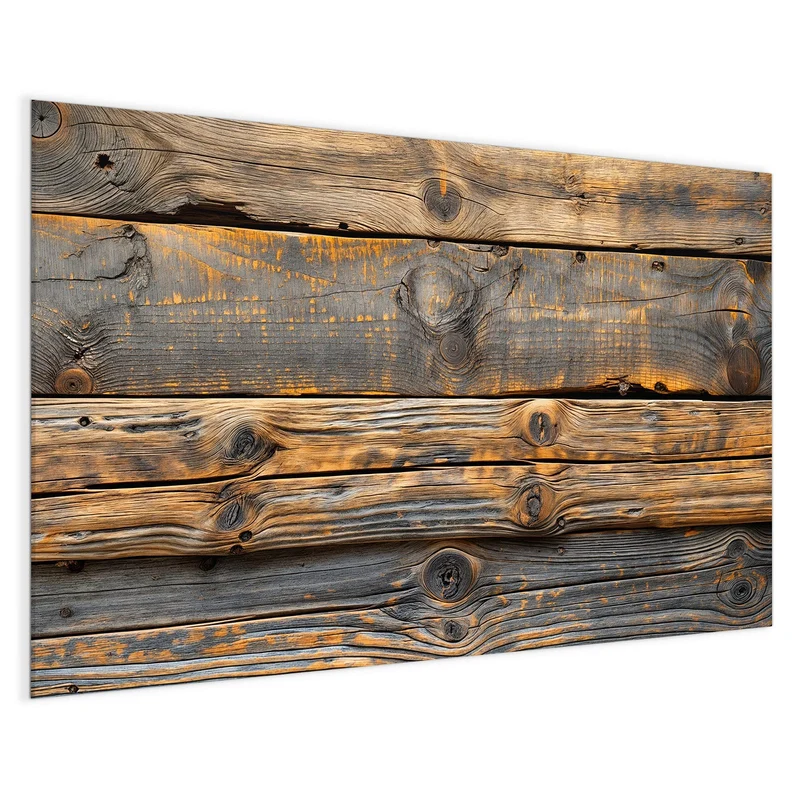 Magnettafel - Rustikale Holzplanken