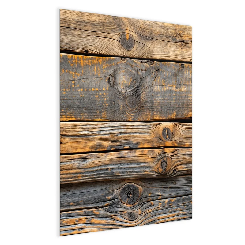 Magnettafel - Rustikale Holzplanken
