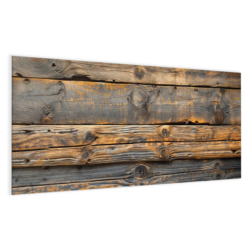 Magnettafel - Rustikale Holzplanken
