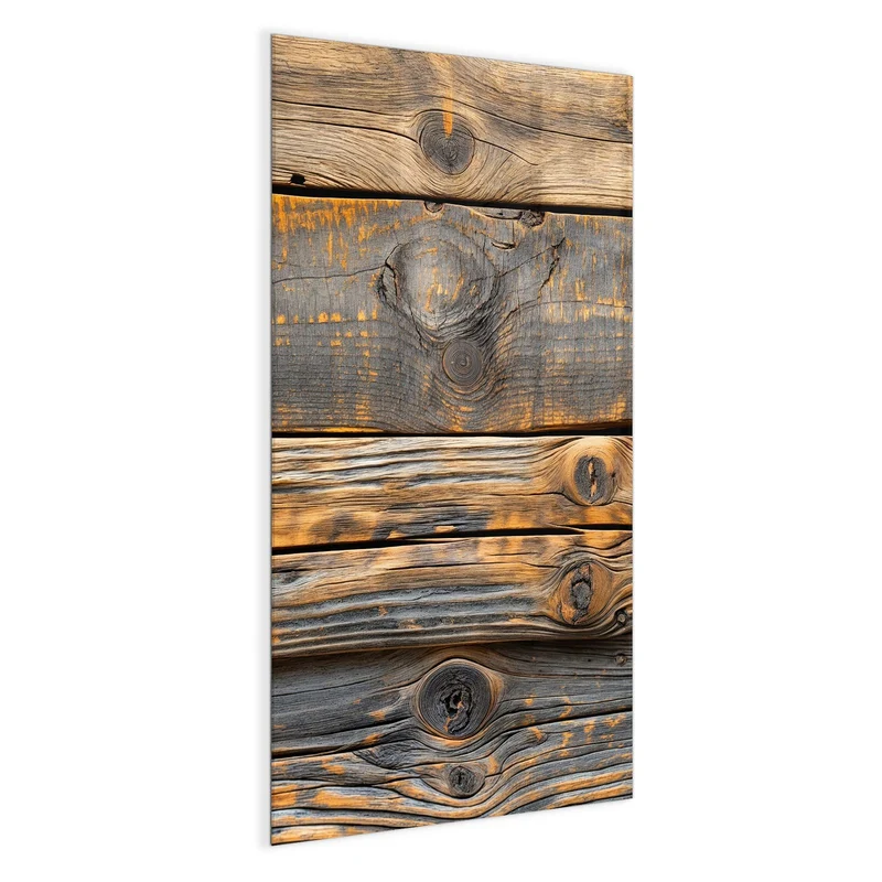 Magnettafel - Rustikale Holzplanken