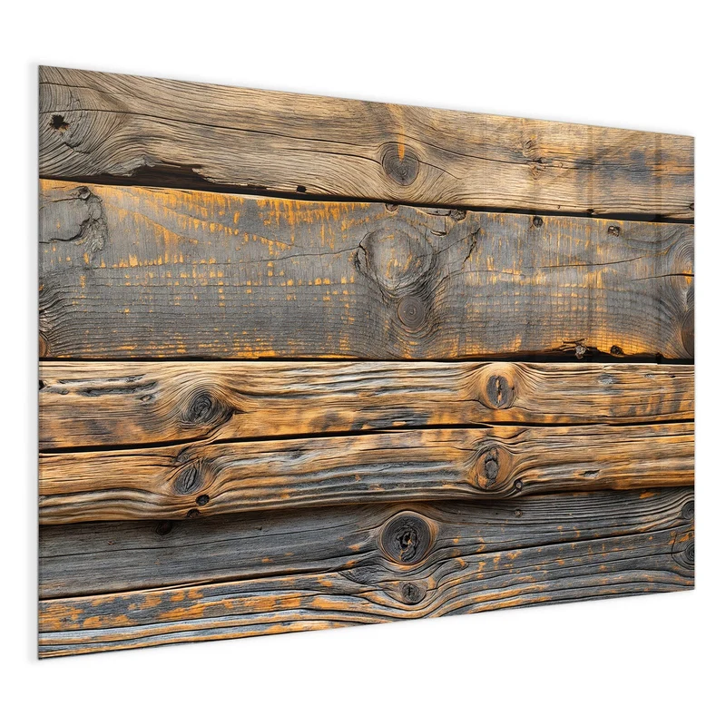 Magnettafel - Rustikale Holzplanken