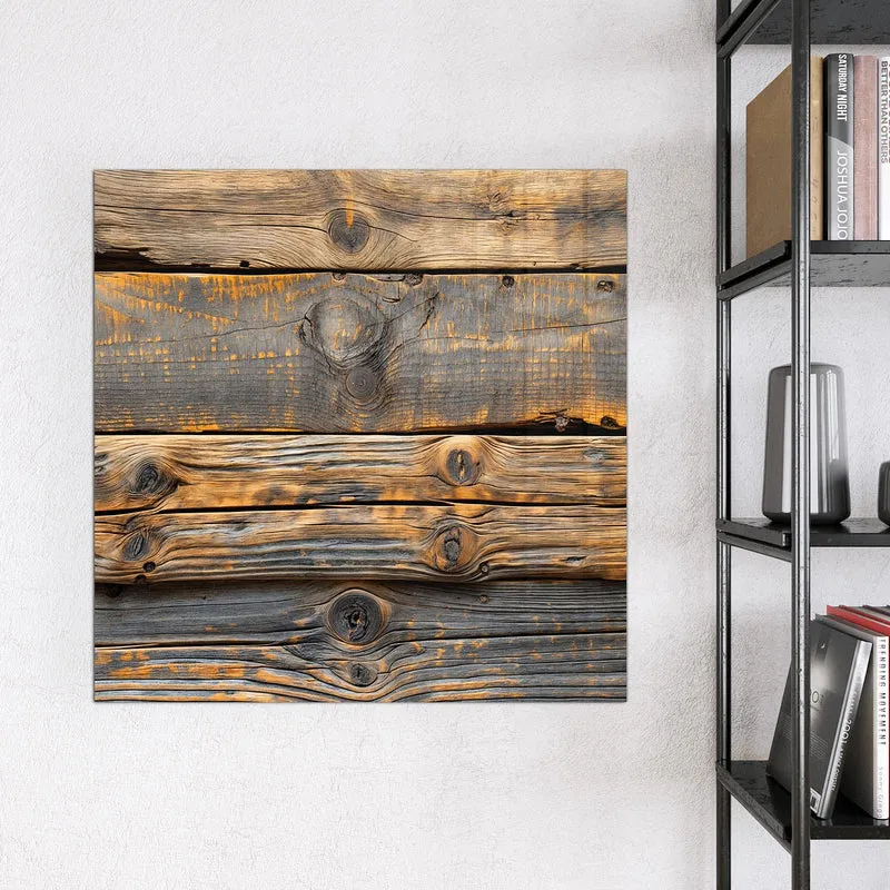Magnettafel - Rustikale Holzplanken